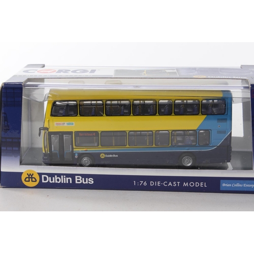 374 - 2 boxed Corgi model buses.