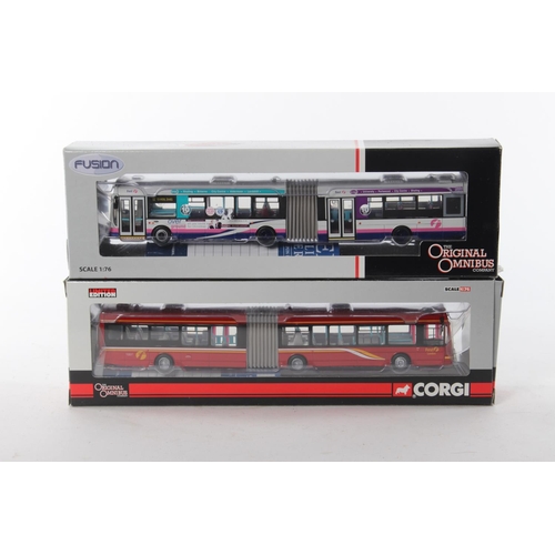 378 - 2 Boxed Corgi Omnibus models.