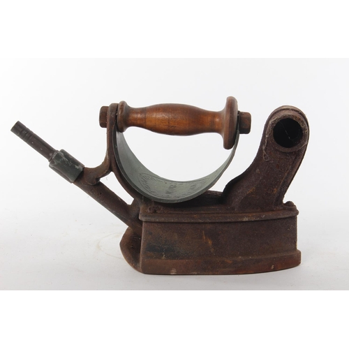 384 - An antique Fletcher Russell gas iron.