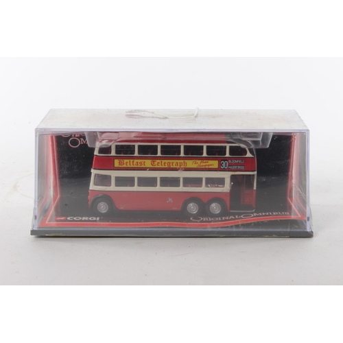 385 - A cased Corgi Omnibus model.