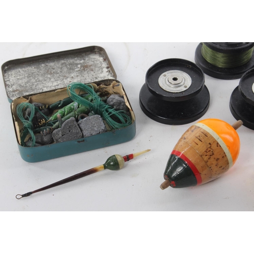 401 - An assortment of various fishing accessories.