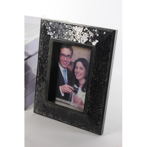 412 - 5 boxed photo frames.