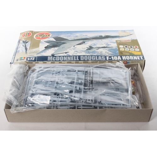 416 - A boxed Airfix McDonnell Douglas F-18A Hornet model kit.