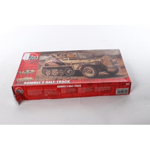 424 - A boxed Airfix model kit, Rommels Half-Track.