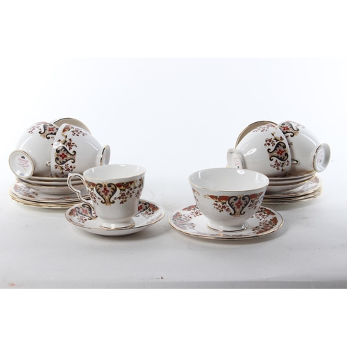 443 - A decorative Colclough teaset.