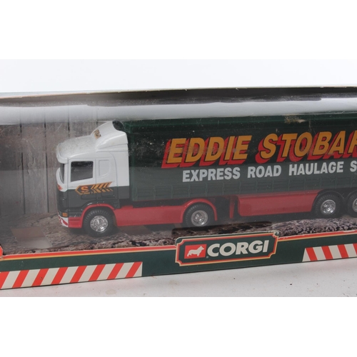 468 - A boxed Corgi Eddie Stobart lorry.