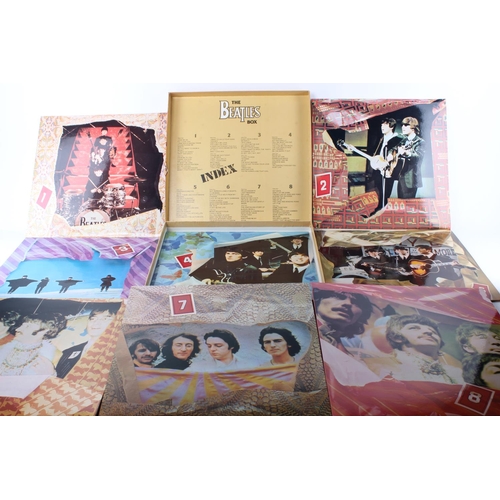 487 - A Beatles 'From Liverpool' record/ album box set.