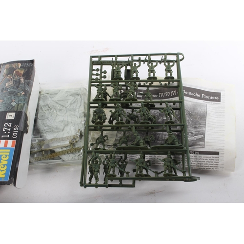 418 - 2 boxed Revell model kits, to include Panzer IV/70 & Hawker Hurricane MK1.