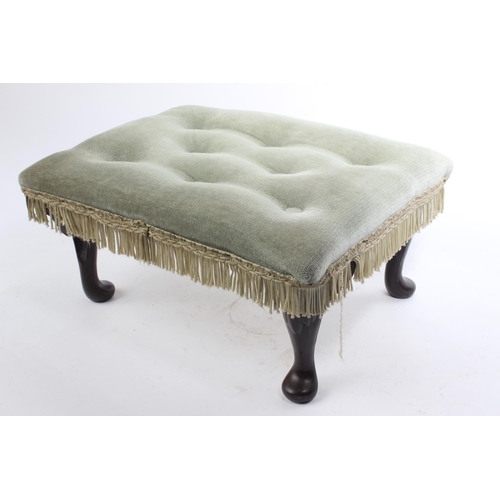 80 - An antique footstool.