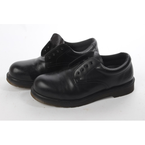 92 - A pair of Dr Marten steel toed shoes, size 8.