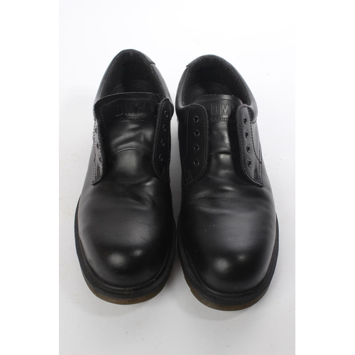 92 - A pair of Dr Marten steel toed shoes, size 8.