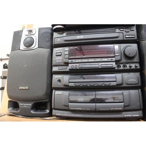 500 - An Aiwa sound system.