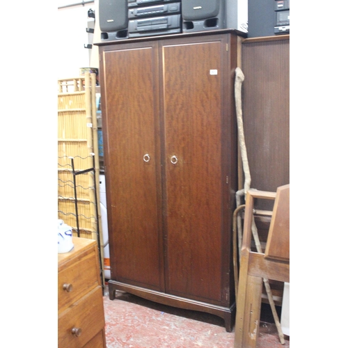 501 - A Stag Mahogany wardrobe.