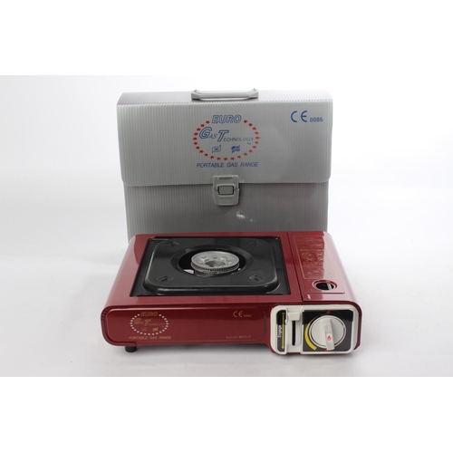 506 - A boxed camping gas stove.