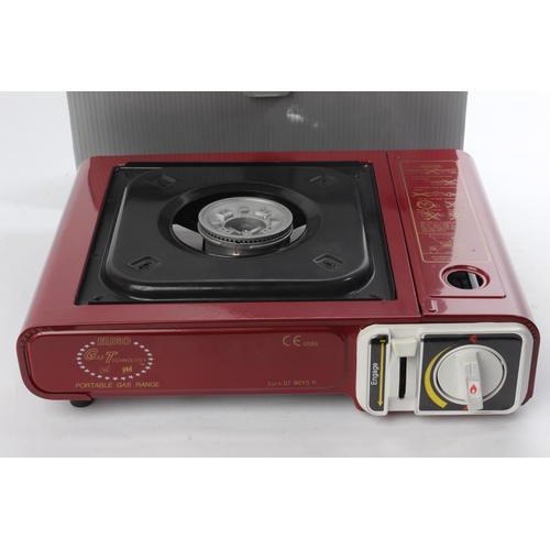 506 - A boxed camping gas stove.