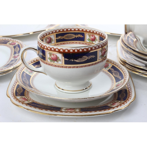 548 - An antique Royal Albert 'Trigo' crown china tea set.