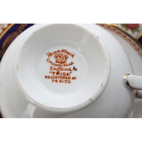 548 - An antique Royal Albert 'Trigo' crown china tea set.