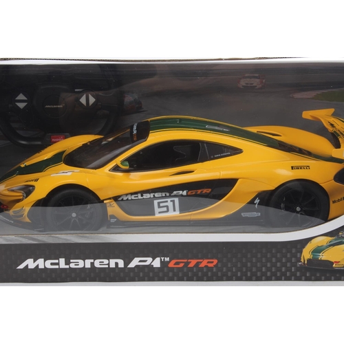 18 - A boxed Rastar McLaren P1 GTR remote controlled car.