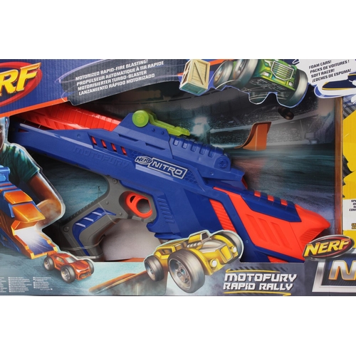 37 - A large boxed Nerf Nitro toy gun and car set.