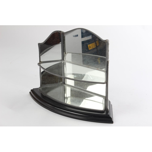 625 - A stunning mirrored display stand, handcrafted in Cheshire, Glass-Style Creations.