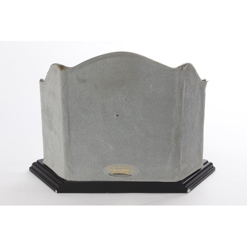 625 - A stunning mirrored display stand, handcrafted in Cheshire, Glass-Style Creations.