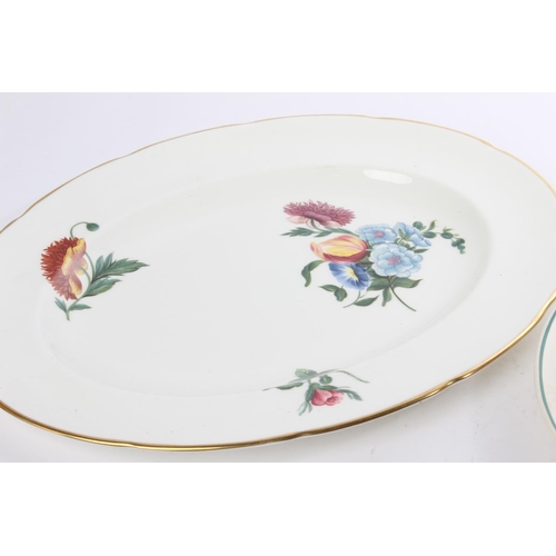 509 - Two Wedgwood platters 'Eastern Flowers' and 'Colonial Sprays'.