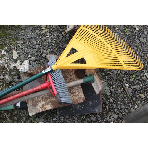 12 - An assortment of various garden tools.