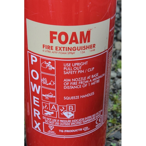 33 - A fire extinguisher.