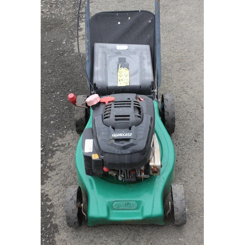 50 - A Qualcast petrol lawnmower.