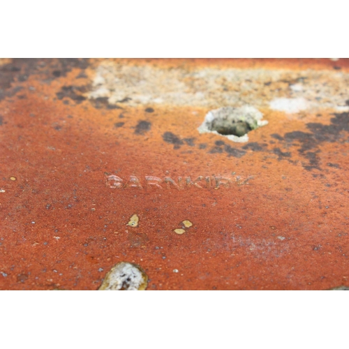 65 - An antique 'Garnkirk' Belfast style clay sink, measuring 38cm x 60cm.