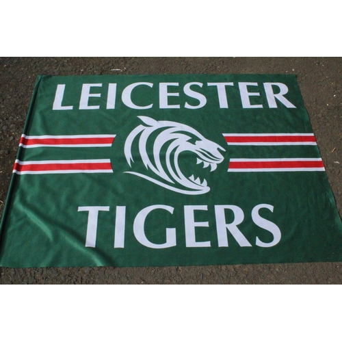 119 - A Leicester Tigers flag.