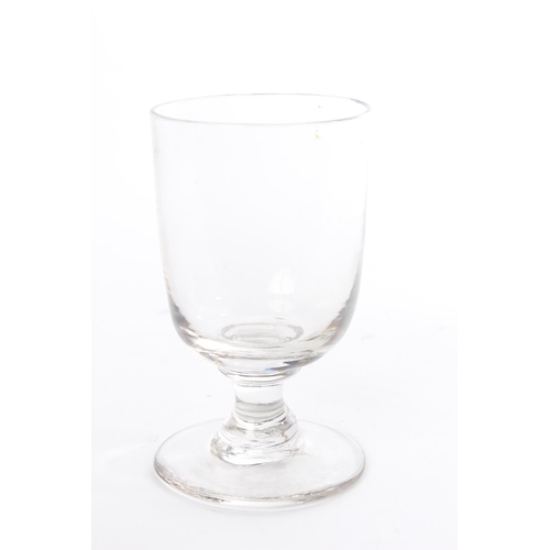 120 - An antique rummer glass.