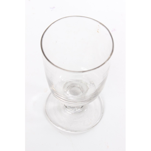 120 - An antique rummer glass.