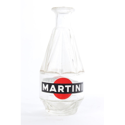 124 - A vintage Martini glass carafe/ bottle.