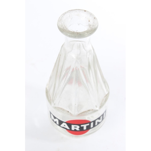 124 - A vintage Martini glass carafe/ bottle.