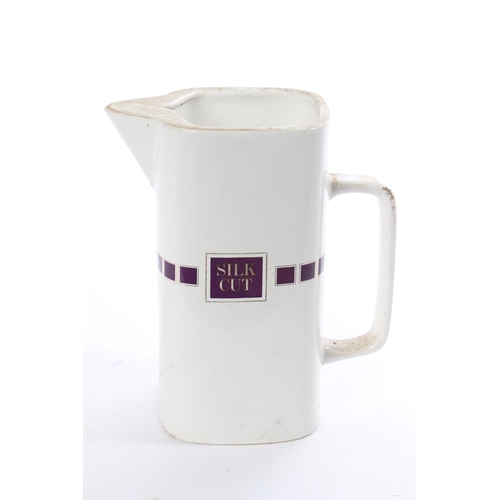 131 - A vintage 'Silk Cut' pub jug.