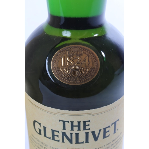 137 - A boxed 70cl bottle The Glenlivet 12 years of age Single Malt scotch whisky.