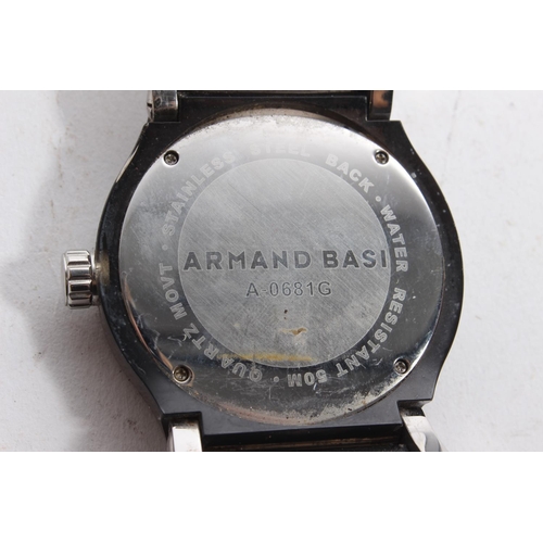 168 - A gents Armand Basi A 0681G wrist watch.