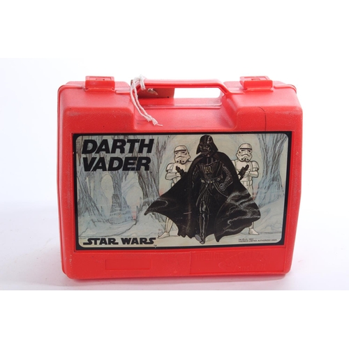 195 - A vintage Star Wars Darth Vader Thermos lunchbox.