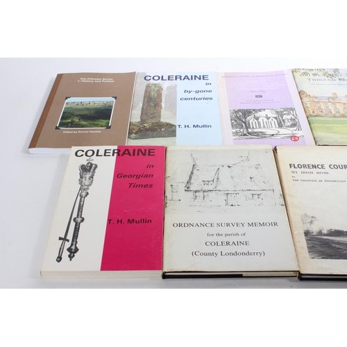 216 - A collection of local interest books to include Florence Court My Irish Home, Ulster Local Studies d... 