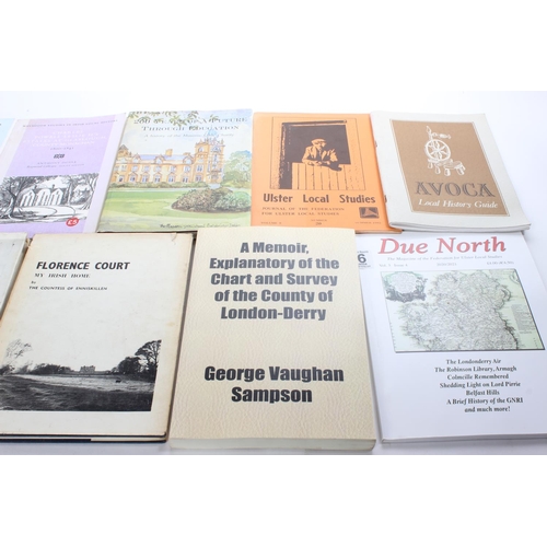 216 - A collection of local interest books to include Florence Court My Irish Home, Ulster Local Studies d... 