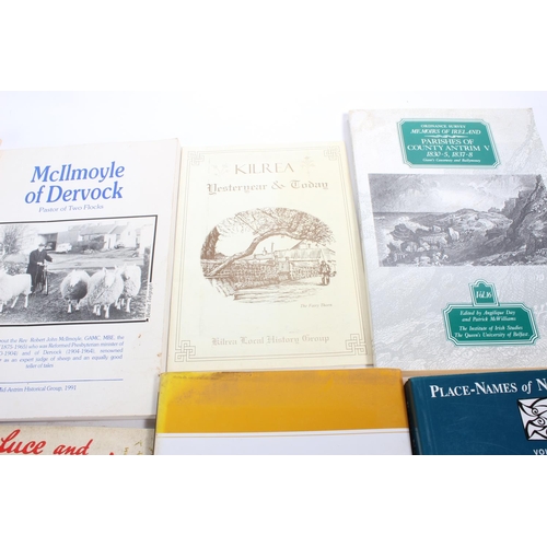 220 - A collection of local interest books to include Digging Up Dublin, Memoirs of Co Londonderry and Ant... 