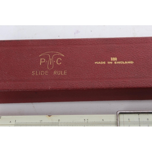 254 - A vintage cased PIC slide rule.