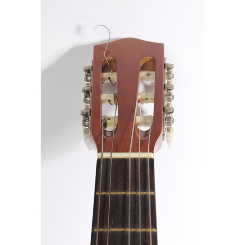 459 - A cased Hondo guitar, model H303A.