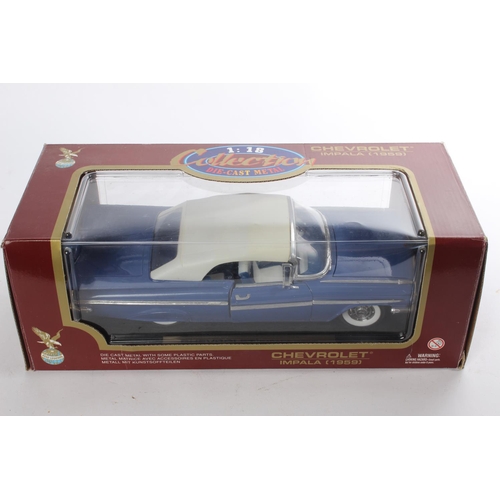 469 - A boxed Road Legend Chevrolet Impala (1959) toy car, scale 1:18.