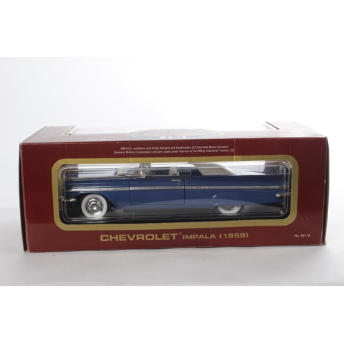 469 - A boxed Road Legend Chevrolet Impala (1959) toy car, scale 1:18.