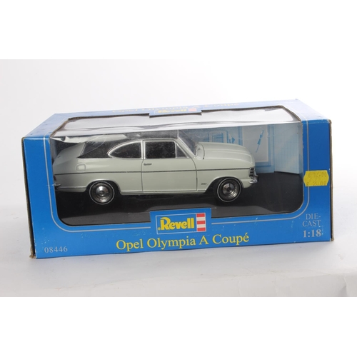 473 - A boxed Revell Opel Olympia A Coupe toy car, scale 1:18.