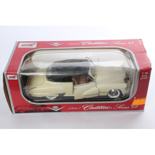 474 - A boxed Anson 1947 Cadillac Series 62 toy car, scale 1:18.