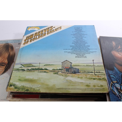 310 - A collection of vintage records/albums to include John Denver, Don Williams, ABBA Greatest Hits, Bes... 