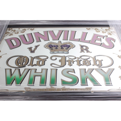 317 - A framed Dunville's pub mirror.